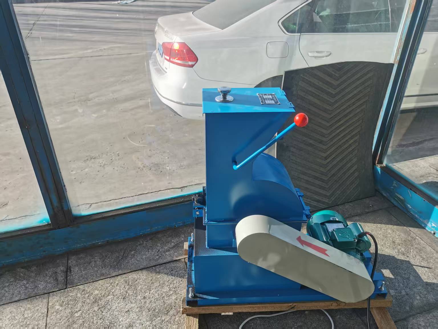 制样机安装现场